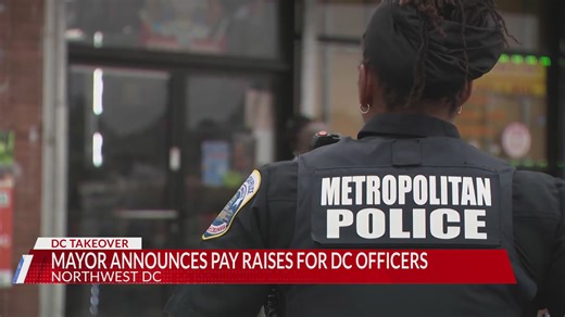 Mayor announces new contract, raises for DC police officers