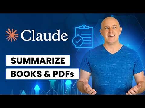 How to Summarize Entire Books and PDFs - with Claude AI - step by step