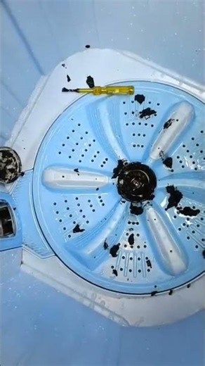 How to Remove a Washing Machine Pulsator | Easy Trick in 60 Seconds 🔧 #experiment