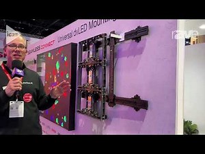 InfoComm 2025: Peerless-AV Upgrades Third-Generation Universal dvLED Mounting System