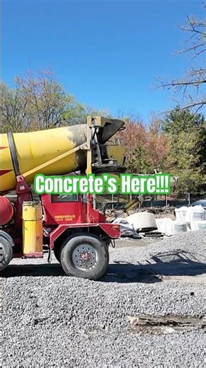 Pumping and finishing concrete in Albany #concrete #concretepumping