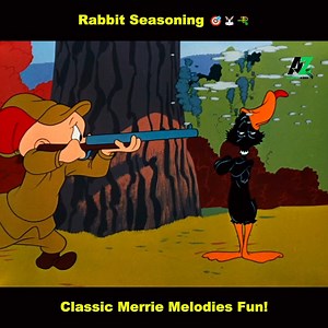 Rabbit Seasoning 🎯🐰🔫 | Part - 01 Bugs Bunny Outsmarts Daffy & Elmer in a Hilarious Hunt! #LooneyTunes #ClassicCartoon #BugsBunny #DaffyDuck #ElmerFudd #WarnerBros #GoldenAgeAnimation #WhatsUpDoc #TimelessComedy #AnimatedFun | Classic Cartoon