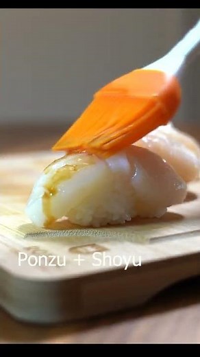 How to make seared scallop sushi