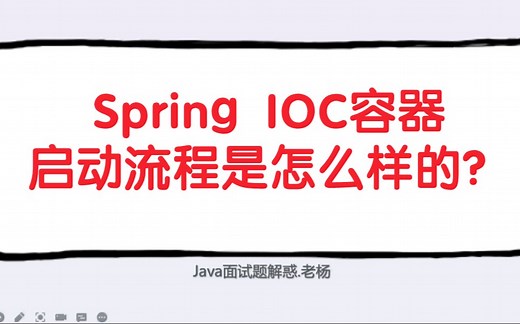 Spring IOC容器启动流程是怎么样的？