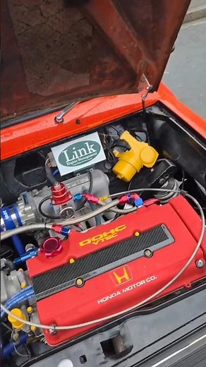Classic Mini + Honda Engine = Sleeper. #mini #Honda #vtec #cars #vtecmini #minicooper #classicmini