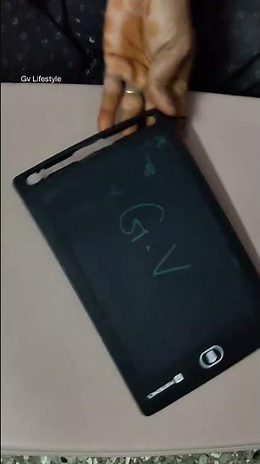 digital LCD writing pad for kids and adults - reusable drawing and learning tablet #writingpad