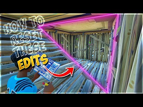 How To RESET Awkward Building Edits - Fortnite Editing Tips and Tricks