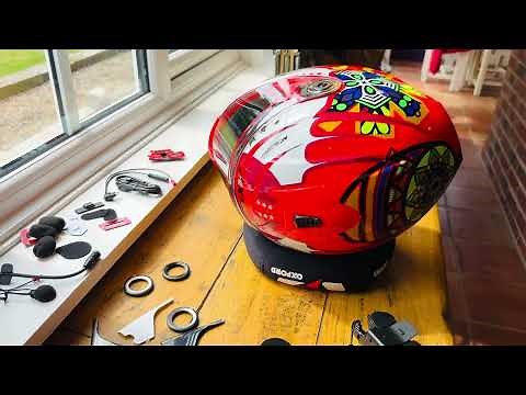 How to Fit the Sena 60S Mesh Intercom | Step-by-Step Install + First Look!