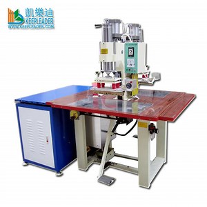 [Hot Item] PVC Sheet Hf Welder Double Heads High Frequency Welding Machine of Vinyl TPU_Pet Sealing EVA Fabric Logo Embossing RF Equipment