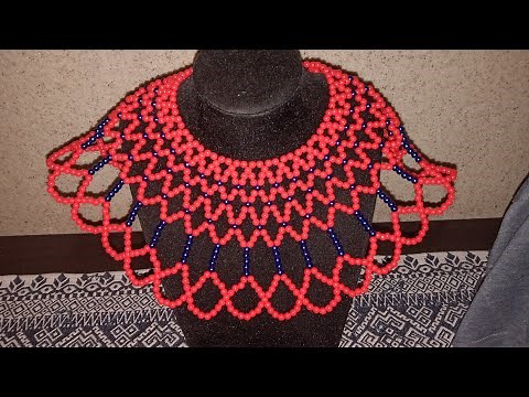 Beaded Zulu necklace tutorial