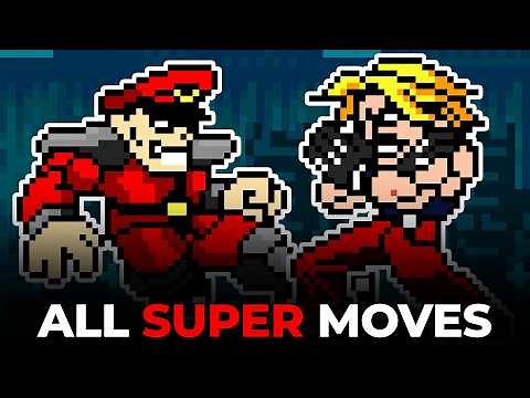 ALL SUPER MOVES TUTORIAL - SNK vs. Capcom 2: Rivals (Fangame)