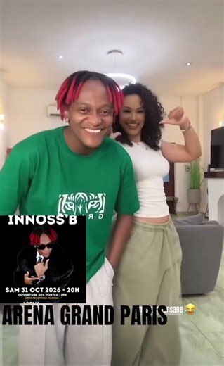 Innoss'b x Melissa Yansane. Arena grand Paris on Oct 31, 2026 tiger in Concert