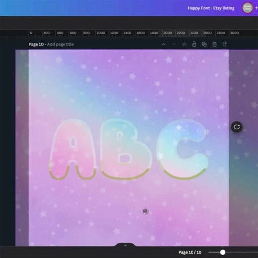 Canva Font Letters, Bluey Inspired Editable Alphabet, Cute Doodle Canva Font Template, Naive Happy Font, Drag Drop Image Alphabet Svg Png - Etsy