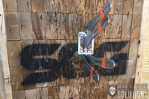 Throwing Knives in the House: Making a DIY Knife Throwing Target