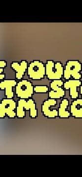 iOS AUTO-STOP ALARM CLOCK TUTORIAL