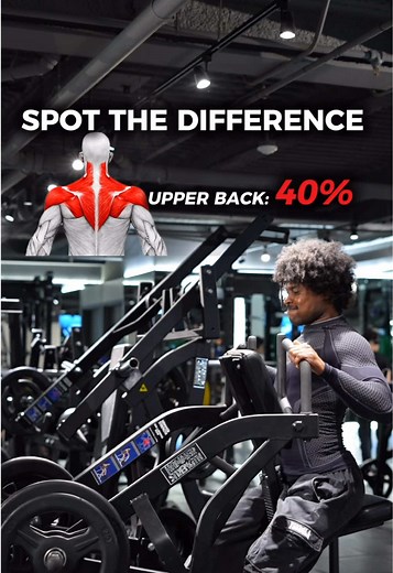 How to actually grow your upper back with the chest supported row machine.Keep your chest locked into the pad and drive your elbows out.#chestsupportedrow #rowmachineform #upperbackexercises #bestbackworkout #seatedmachinerowform