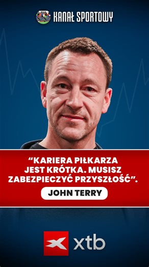 John Terry dobrze wie, że kariera piłkarska ma swój termin ważności. Dlatego zadbał o to, by po zejściu z boiska nie martwić się o przyszłość. Podczas Meczu Legend Adam Kotleszka zapytał gości o ich podejście do inwestowania – efekty tych rozmów możecie zobaczyć w materiale „Jak pracują ich pieniądze by XTB” na Kanale Sportowym. #współpracapłatna XTB Online Investing | Kanał Sportowy
