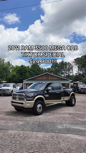 2011 RAM 3500 Mega Cab for Sale in Jefferson GA