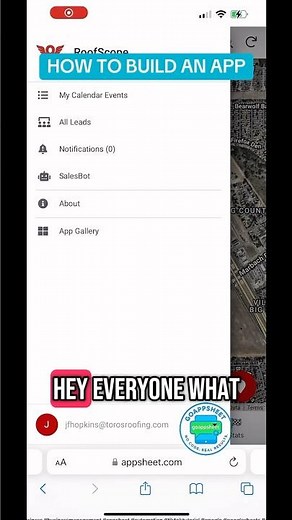 How to build an app easy, with AppSheet!