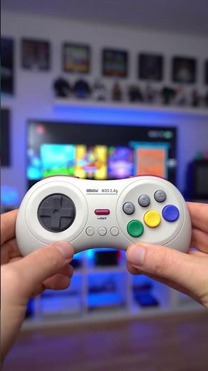 8BitDo M30 Sega Saturn Design