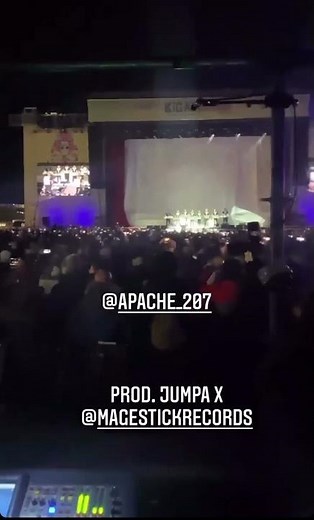 Apache 207 - Liveauftritt mit neuem Lied 😱😱 (NEW)