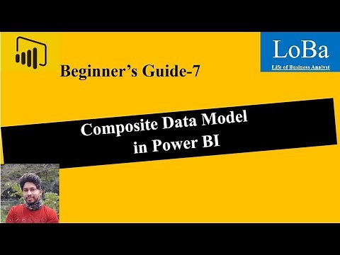 Power BI Composite Data Model | Data Model in PBI | Make live connection in PBI | Make PBI lighter