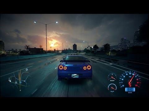 Need For Speed 2015 Remastered | Enhanced Graphics + Engine Sound Mod | Skyline R34, Supra, M3 GTR