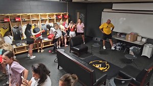 ICYMI... Women's Soccer enjoyed their locker room reveal prior to the first day of practice! | Pfeiffer University Athletics