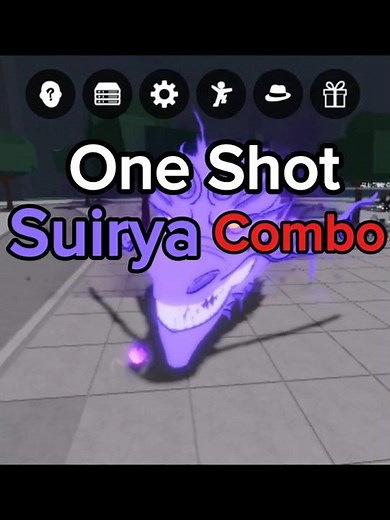 One shot Suirya Combo || The Strongest Battleground #strongestbattlegrounds #pvp