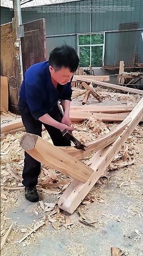 Crafting Tradition: How Dozens of Carpenters Build a Timeless Wooden Home, Beam by Beam