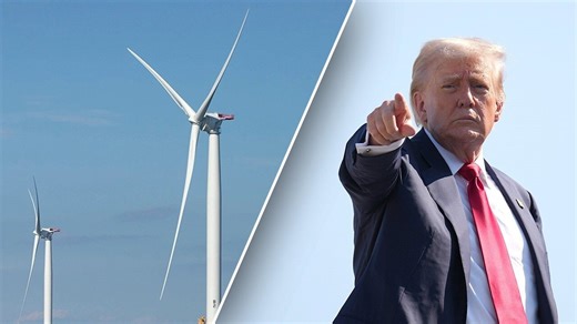 Trump vows to halt windmill construction on US soil