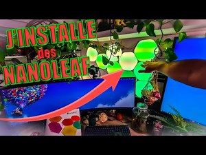 I INSTALL NANOLEAF 🔥 AND IT'S A ROCK 🌿
