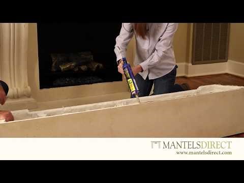 Stone Mantel Surround Kit | Installation | MantelsDirect.com