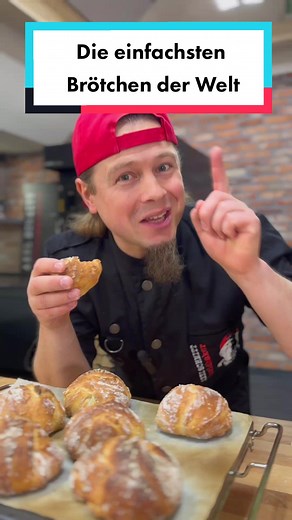 Die einfachsten Brötchen der Welt backen wie ein Profi