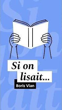 If we read Boris Vian