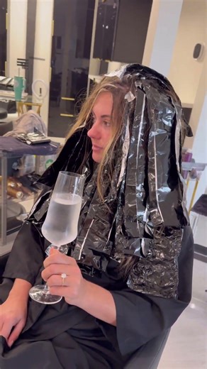 Worth the Wait ✨🥂 #parlourfl #wpb #haircolor #youtubeshorts