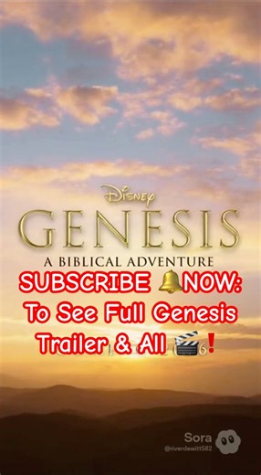 Disney Genesis A Biblical Adventure Trailer Real Or AI 2026
