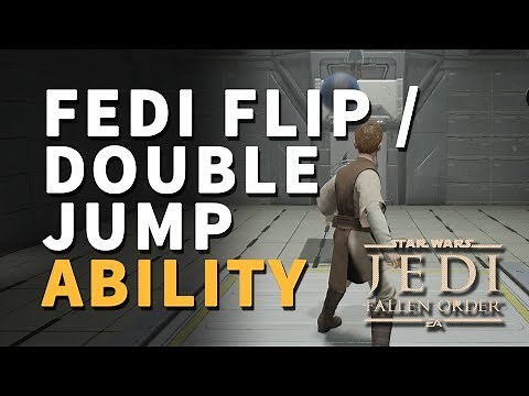 Double Jump / Fedi Flip ability training location Star Wars Jedi Fallen Order