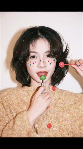 Camera Selfie - The correct usage of two-yuan star stickers#Star sticker photo#Poses for t