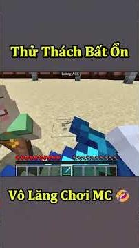 Thử Thách Bất Ổn - Chơi Minecraft Bằng Vô Lăng Ô Tô 🤣 #shorts