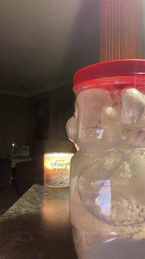 finally finished 1/2 of my teddy bear jars from @Milliondollar _ Cruncher 🥰❤️