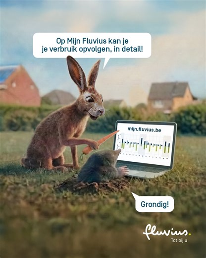 Je energieverbruik online opvolgen én je kosten verlagen? Dat kan, met je digitale meter. Maak nu een account op mijn.fluvius.be | Fluvius