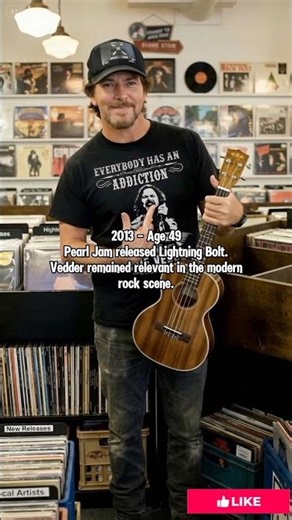 Eddie Vedder Evolution (1988–2026) | Pearl Jam Frontman Then vs Now #pearljam #nostalgia