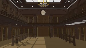 Library - Download Free 3D model by guenhag