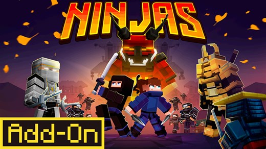 [Add-On]Ninjas Add-On-我的世界市场包免费下载-Minecraft Marketplace Ninjas Add-On