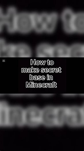 This SECRET Door Hides Your Base in 5 Seconds! #shorts #MinecraftSecrets