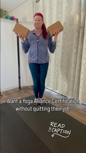 How to get a Yoga Alliance Certification without quitting your job #yogainstructor #yogaallianceytt
