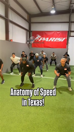 Speed isn’t just drills. It’s a system. In Texas this past weekend, we broke down -Acceleration angles -Max velocity -Multidirectional Speed -Force application We don’t hand coaches a list of exercises. We teach them how to see movement, diagnose inefficiencies, and build speed with precision. Because when you understand the why, you stop guessing and start developing athletes with purpose. Comment “Live” to attend the next one! | Parisi Speed School