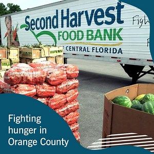 Together with Feeding America, we’ve provided 100,000 meals through Second Harvest Food Bank of Central Florida. | Duke Energy