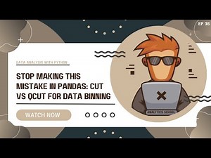 Binning in Pandas: Equal Width vs Quantile Bins (CUT & QCUT Tutorial)